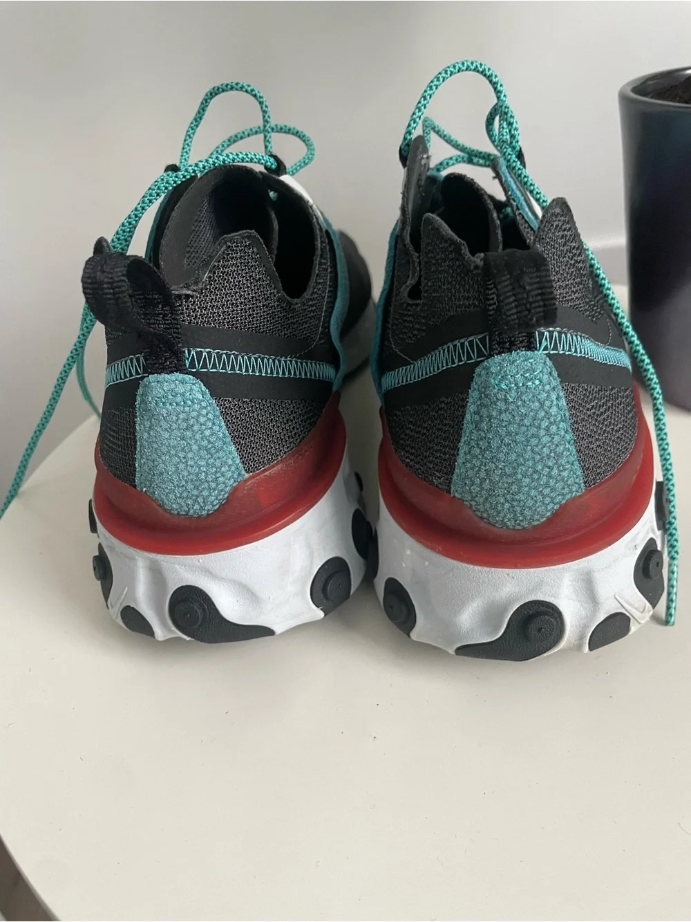 Men Size 11 Nike React Element 55 SE Anthracite Shoes Black